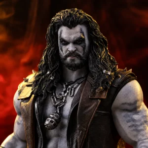 Lobo — Supergirl Movie — Art Scale 1:10 statue of Lobo by Iron Studios – featured image